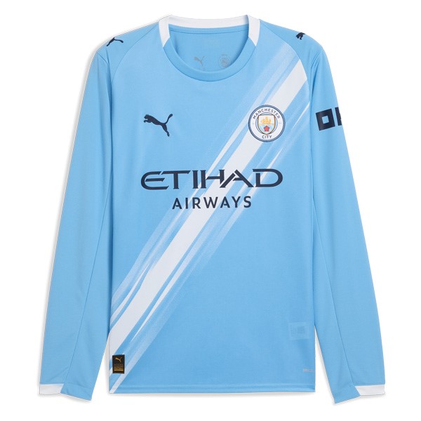 Tailandia Camiseta Manchester City 1ª ML 2025/26
